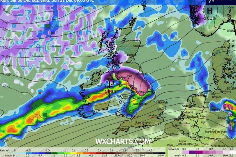 Three snow storms could bury half of Britain in Arctic blast before ...