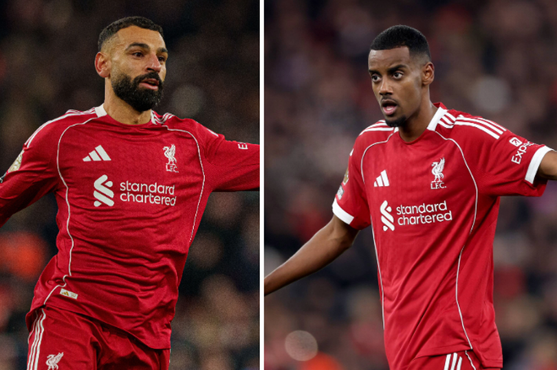 Mohamed Salah and Alexander Isak.