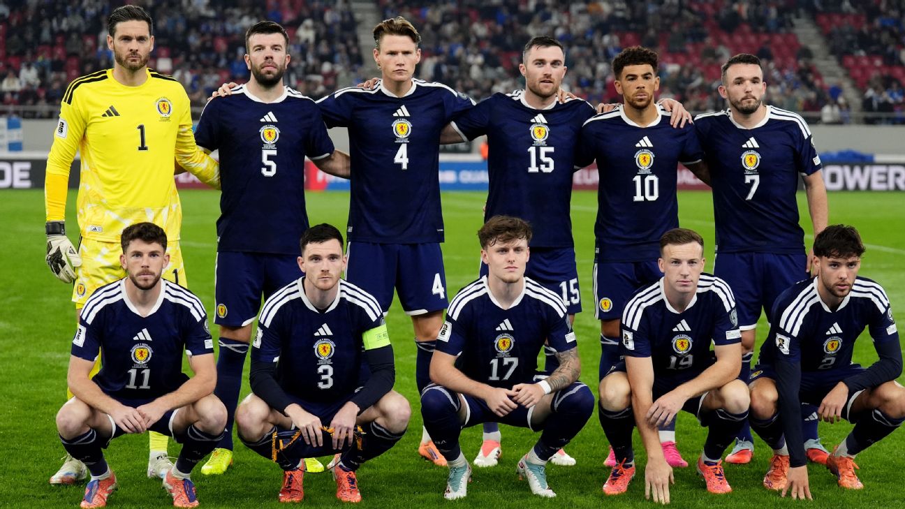 Mundial 2026: Escocia comenzará su participación a las 2:00 a. m. contra Haití.