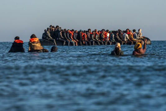 Migrants Continue To Cross The English Channel From France