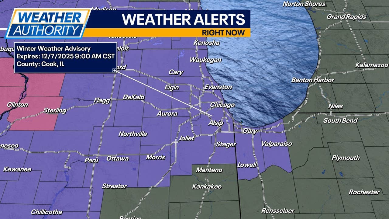 AA1RQZst Chicago weather: Winter weather advisory issued as accumulating snow moves in tonight