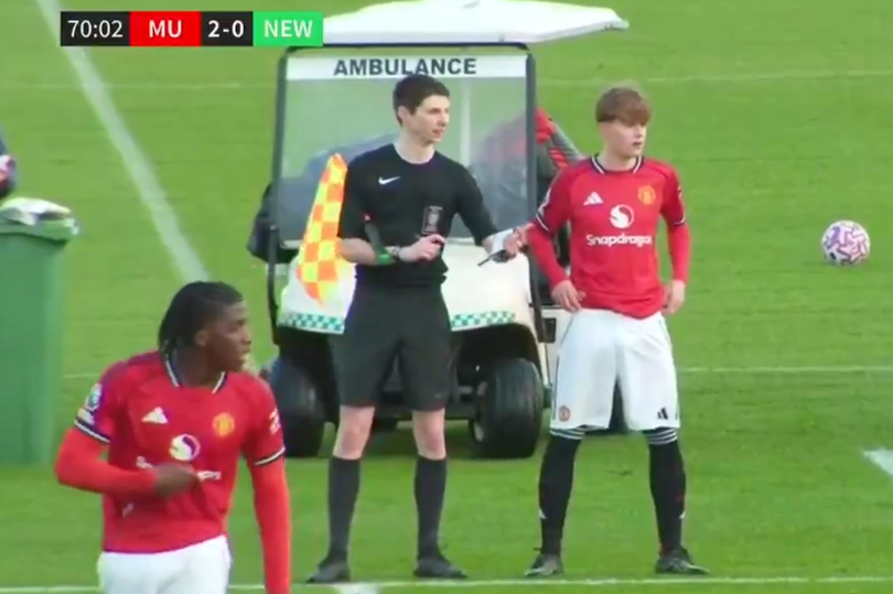 Son of Manchester United great makes U-18s debut as 15-year-old scores ...