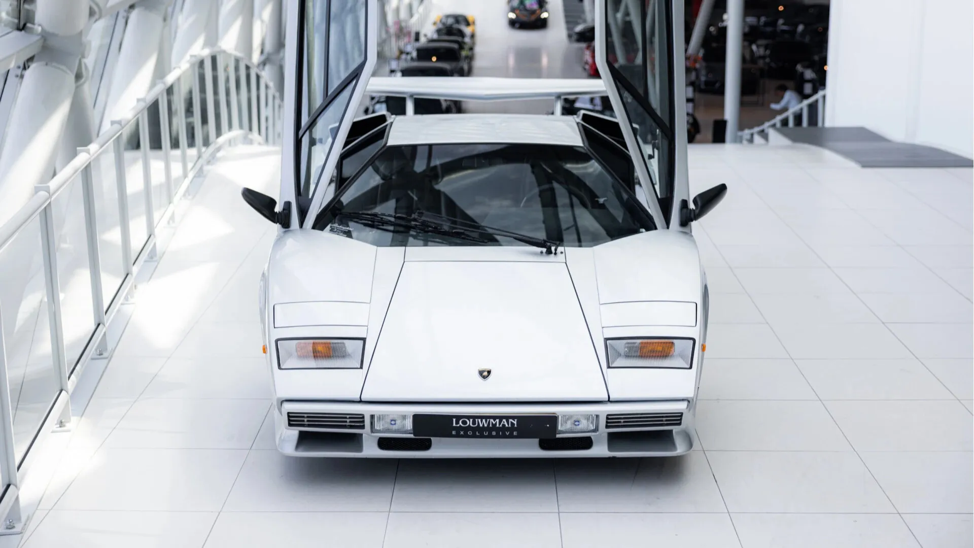 Eén van de 105 exemplaren van de Lamborghini Countach LP400 S Series ...