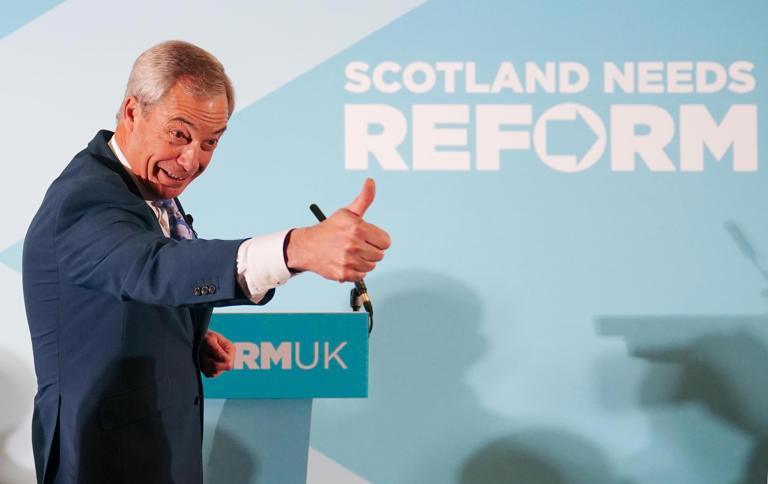 Millionaire Tory donor defects to Reform UK in major boost for Farage