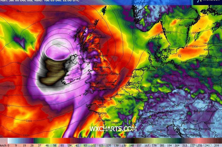 Ireland on alert as potential Storm Bram could bring severe weather ...