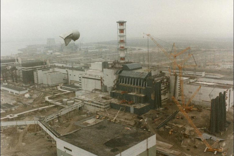 Chernobyl radiation fears as Russian drone strikes damage nuclear facility