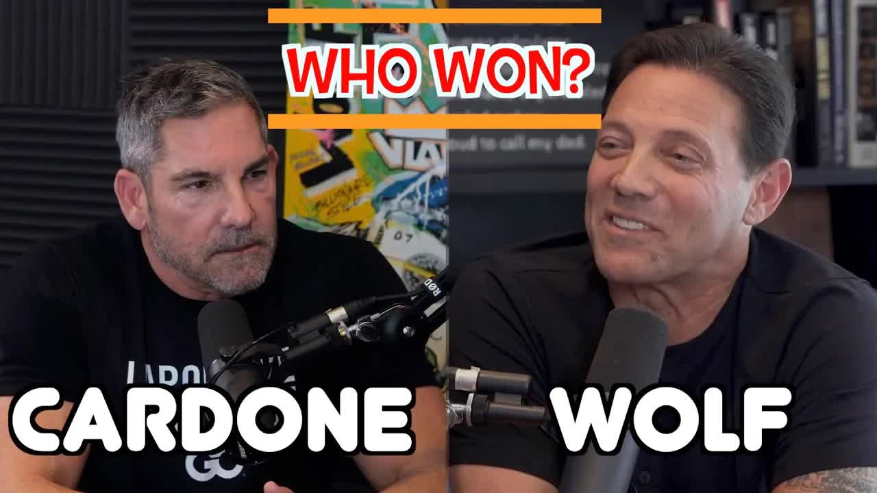 Grant Cardone vs Jordan Belfort debate review | Part 1
