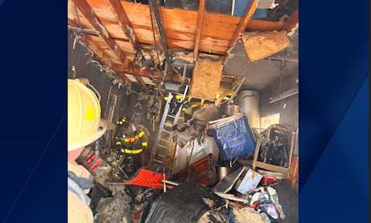 South Park Twp. home catches fire | Photos show extensive damage