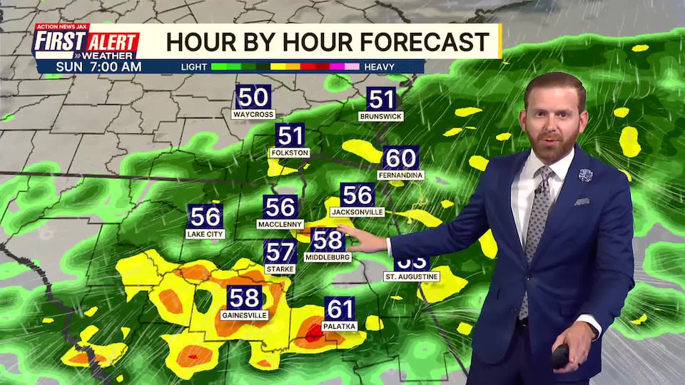 First alert forecast: Saturday, December 6 - early evening
