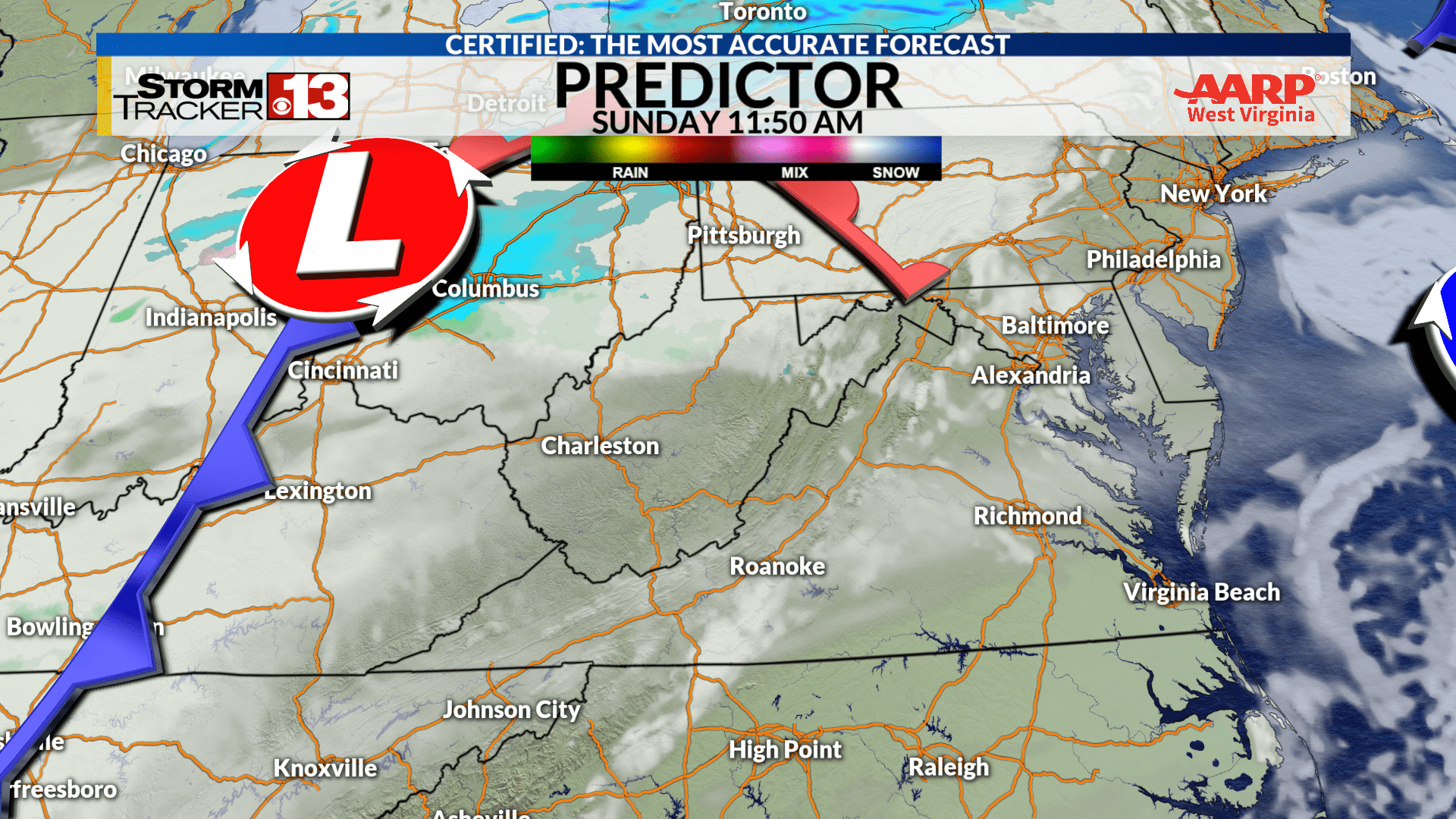 AA1RR7mG Jet stream wobble keeps Arctic air in the forecast next week