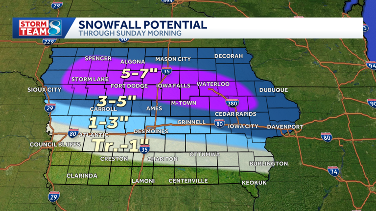 Weather impact: 4 things to know as the snow ends overnight
