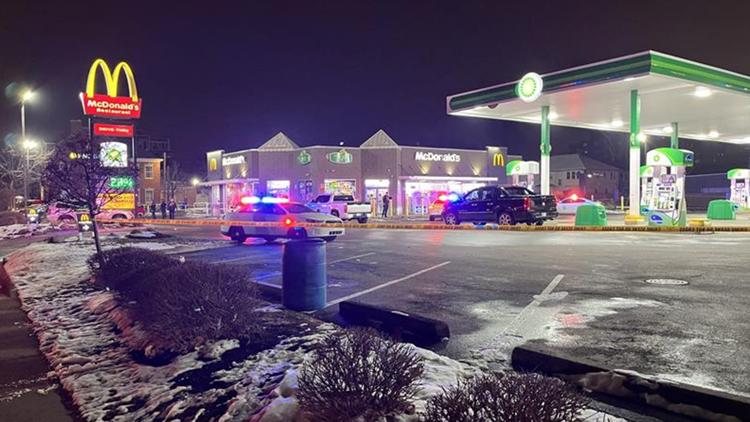 Male critically injured in shooting at gas station on Indy's north side