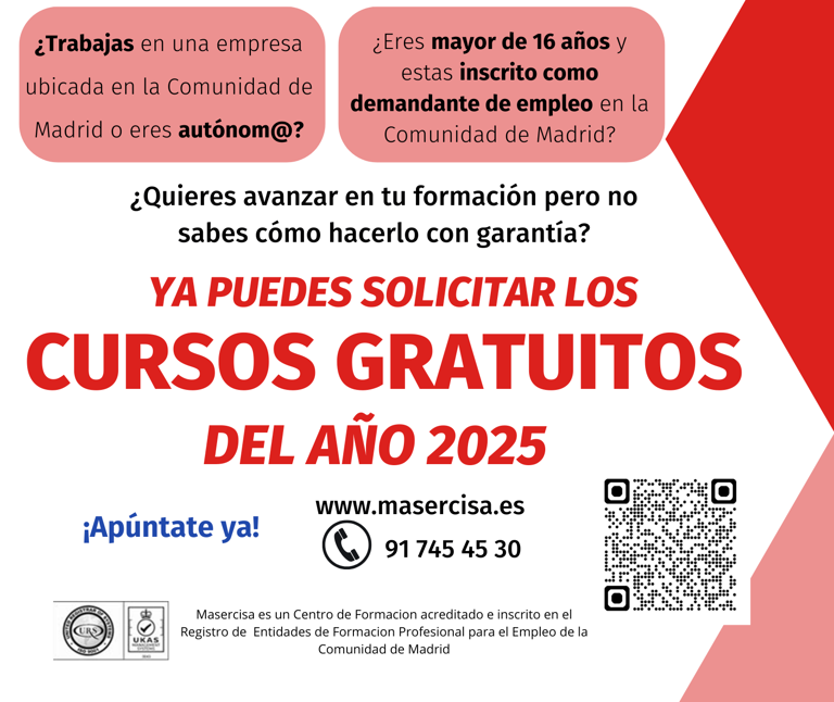 Cursos de formación para desempleados en Getafe: guía completa de la ...