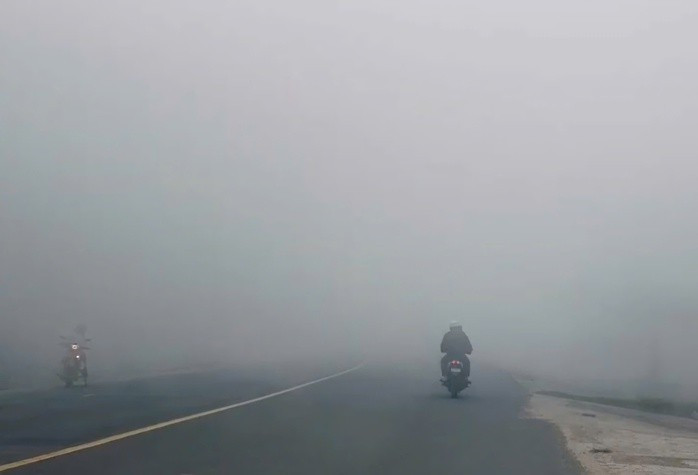 Hiện tượng thời tiết lạ xuất hiện ở Quảng Ngãi