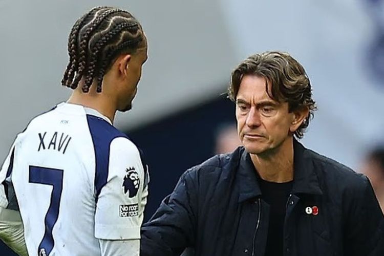 Tottenham Hotspurs Kalahkan Slavia Praha 3-0, Thomas Frank Pujikan Xavi Simons