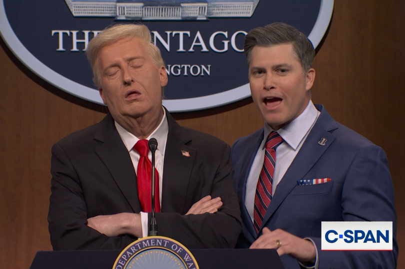 Donald Trump brutally trolled during SNL cold open as Colin Jost ...