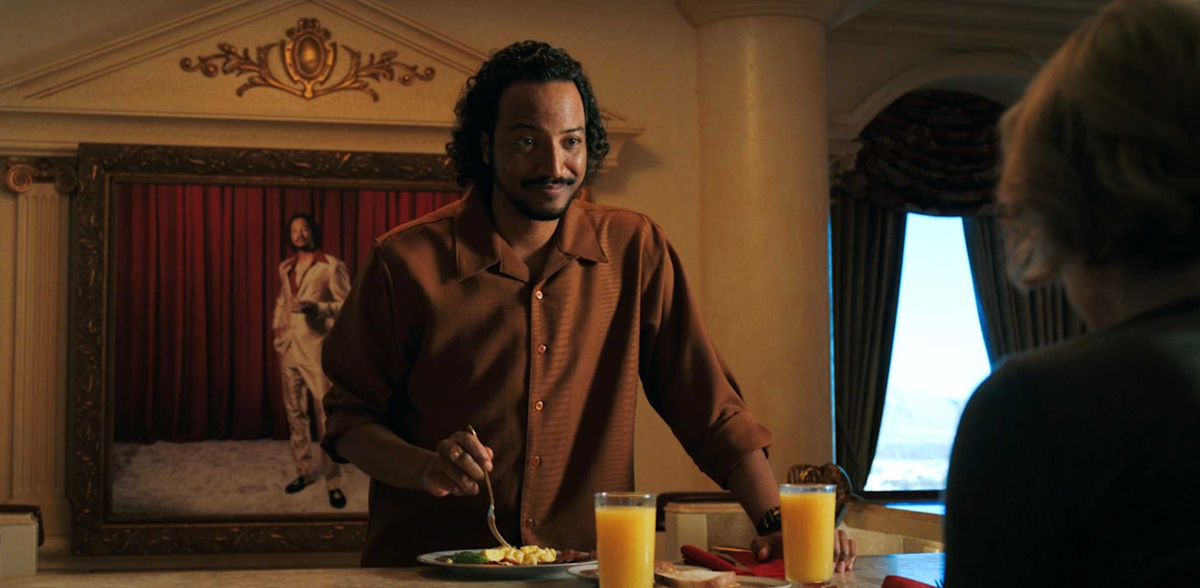 AA1RRKLX Samba Schutte explains his Pluribus character's secret backstory