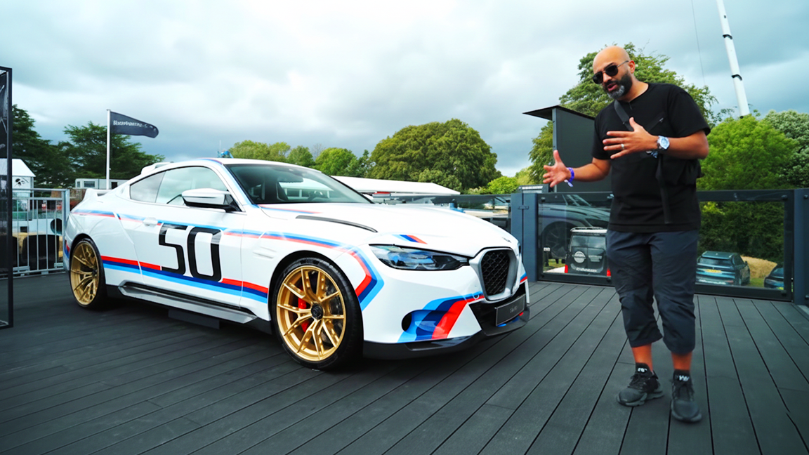 Exclusive BMW 3.0 CSL limited edition showcase