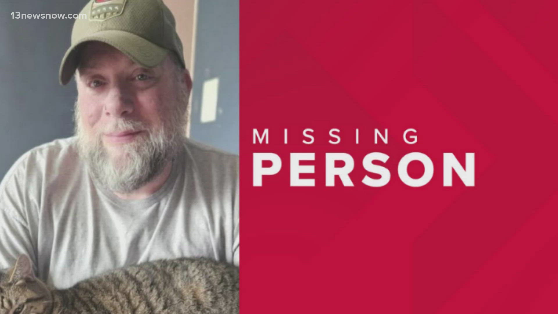 Family members search for missing Virginia Beach man