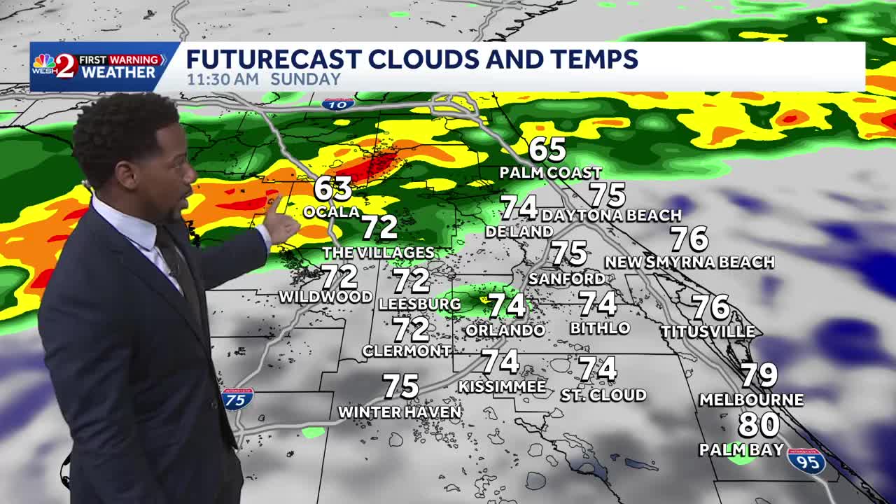 Heavy rain showers and strong storms across the Southeast | A weekend ...