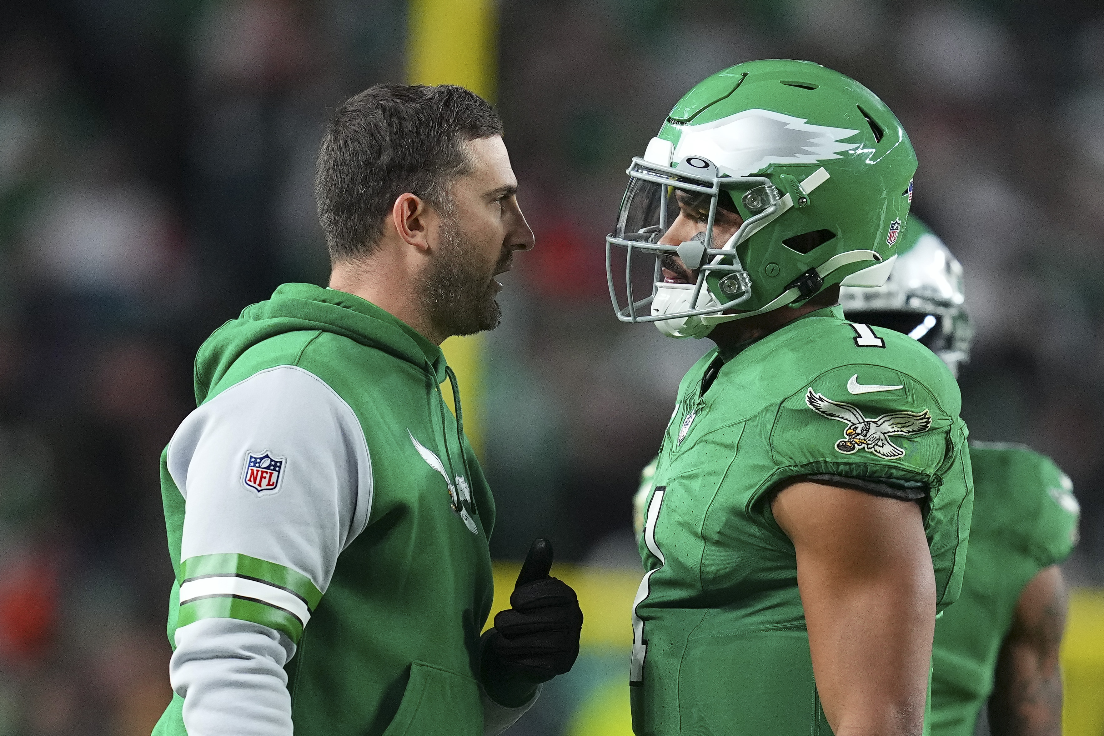 Nick Sirianni sounds off on calls to bench Jalen Hurts after Chargers loss