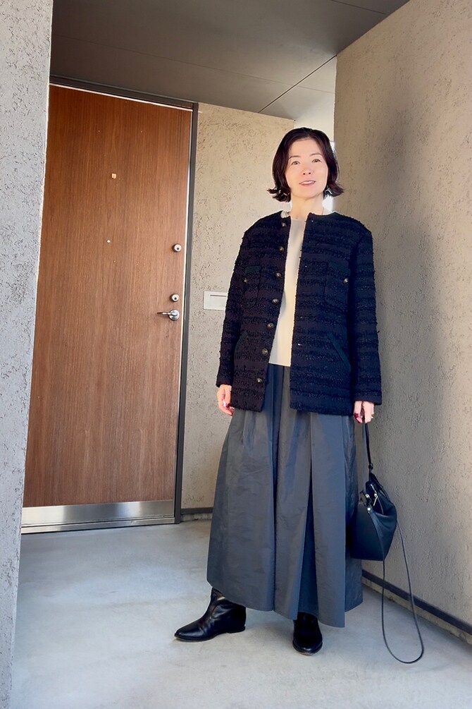 マディソンブルー　ツイードジャケット 買って正解だったマディソンブルーの「ツイードジャケット」。卒入学式