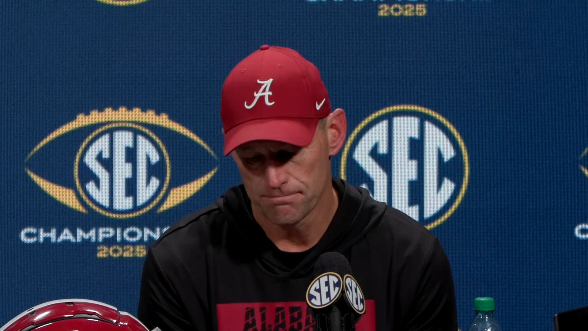 Kalen DeBoer Comments on Alabama's Bad Field Position in SEC Championship