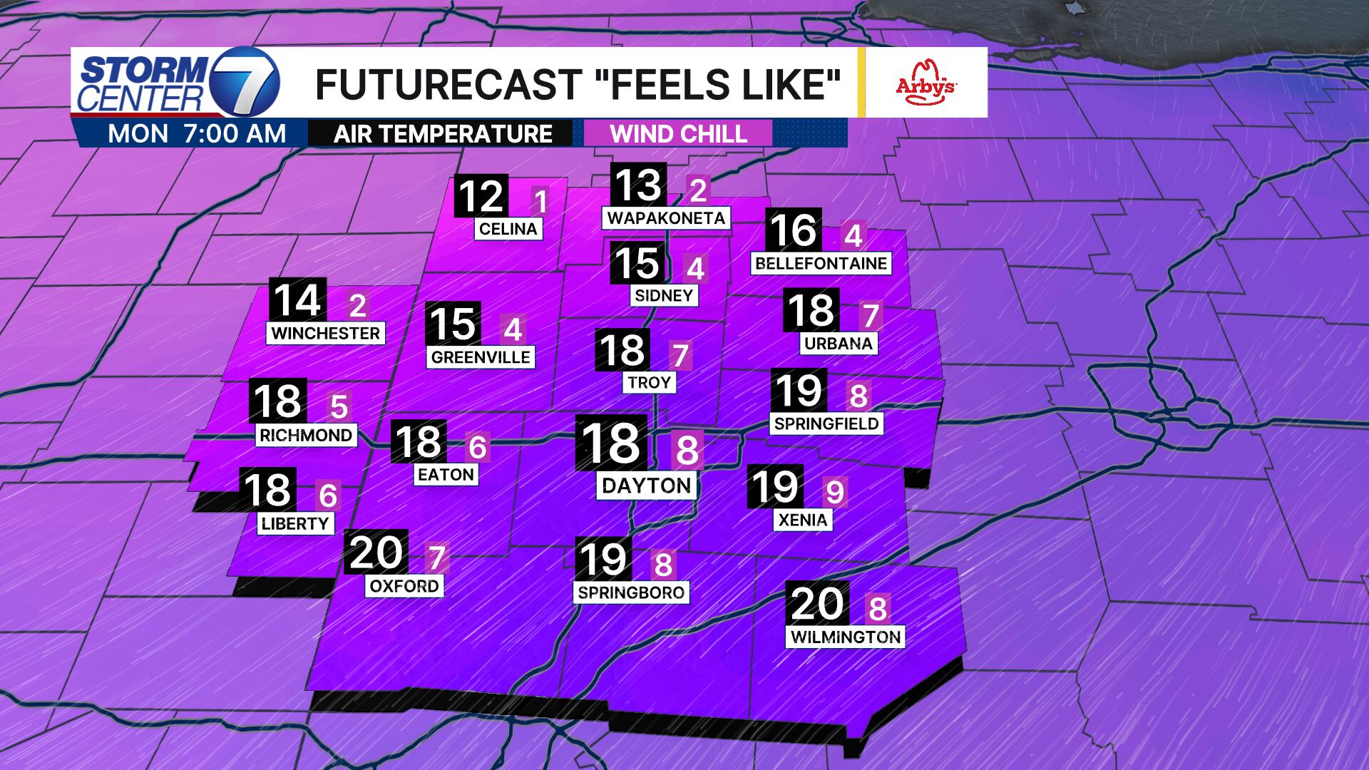AA1RRqMc Period of snow Sunday morning ahead of another shot of Arctic air