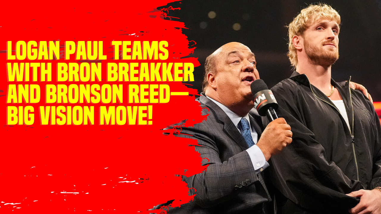 Logan Paul teams with Bron Breakker and Bronson Reed—big vision move! # ...