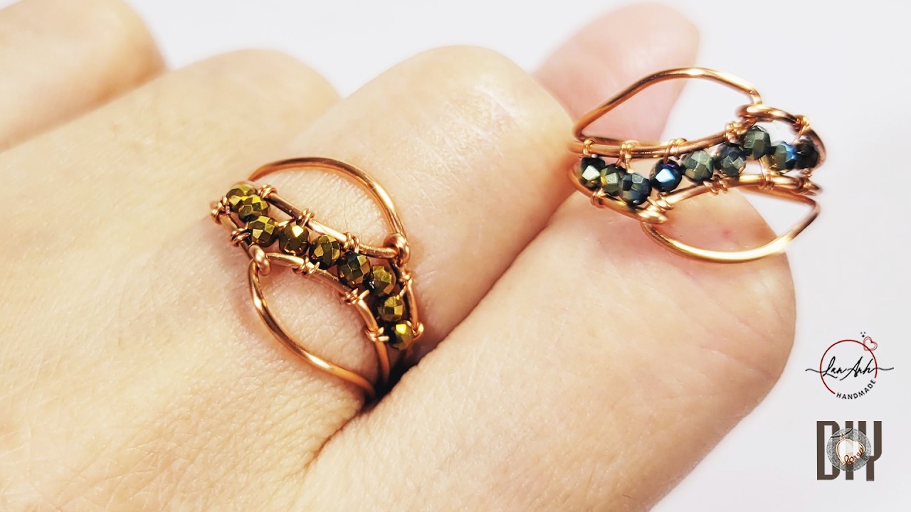Ring making | simple handmade jewellery at home for everyone 1133