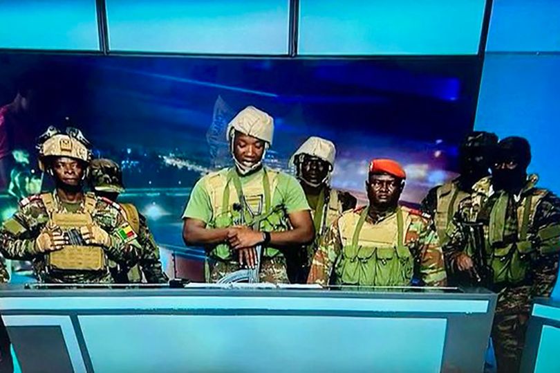 A military coup has been declared from a television studio