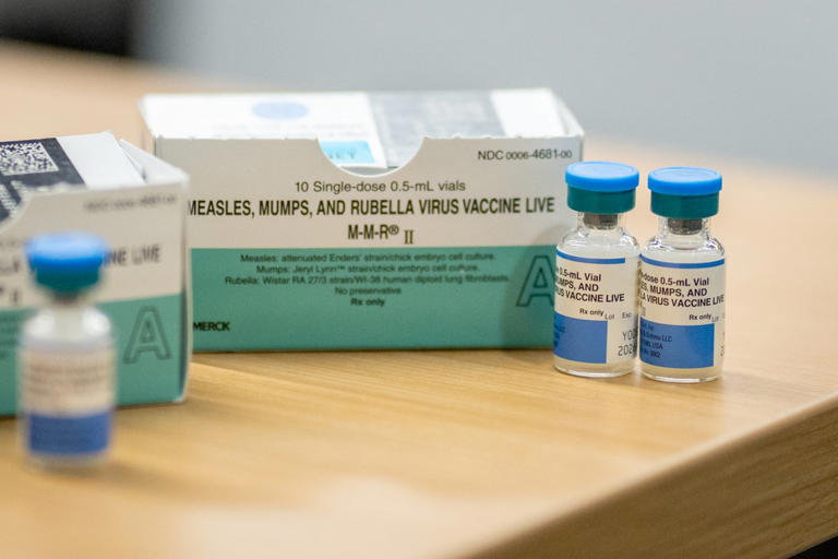 Crumbling health systems fuelling surge in measles, scientists warn