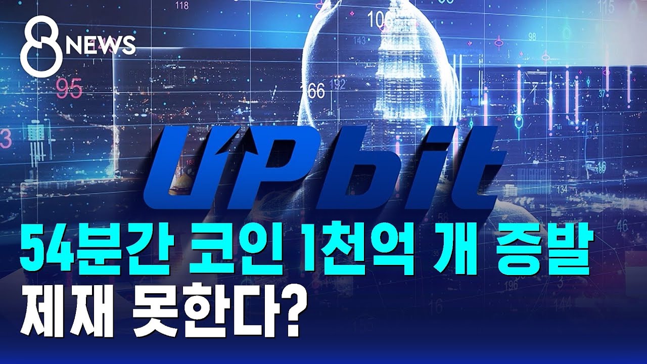 54분간 코인 1천억 개 증발…제재 못한다? / SBS 8뉴스 | Watch