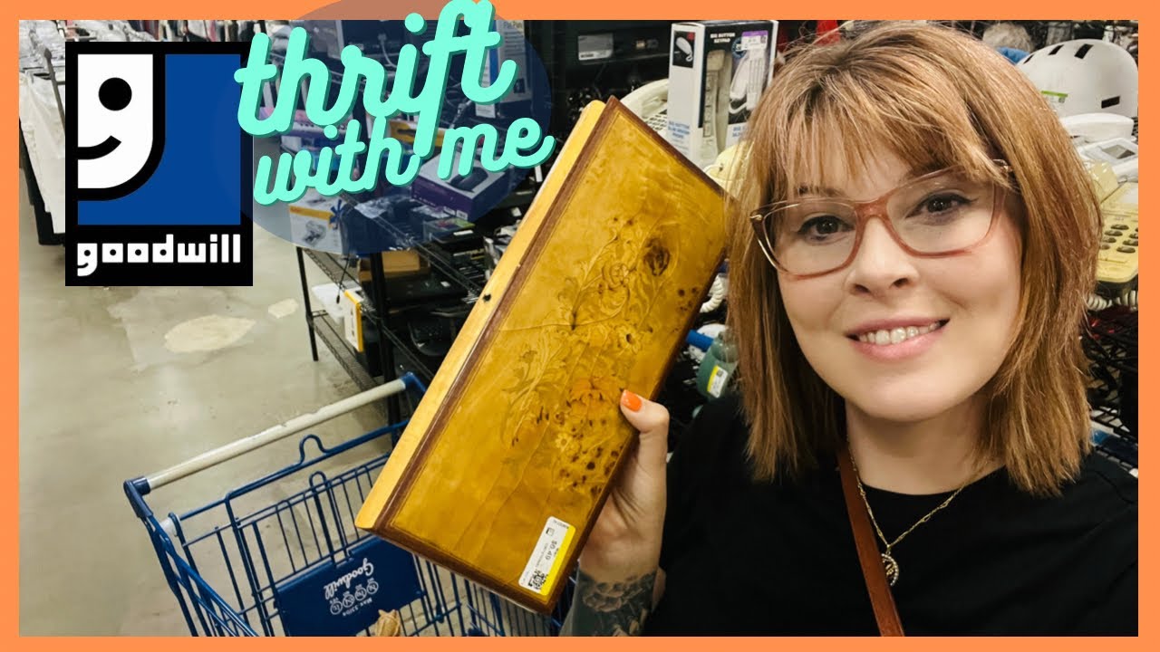 Did someone stash this? | Goodwill thrift with me for eBay | Reselling