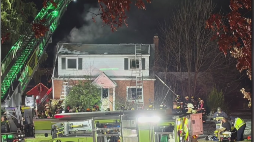 Firefighters rescue one person from house fire in Westmoreland County