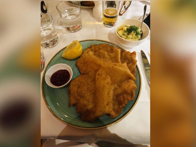 Das „Monatslohn-Referenzschnitzel“ aus Zürich.
