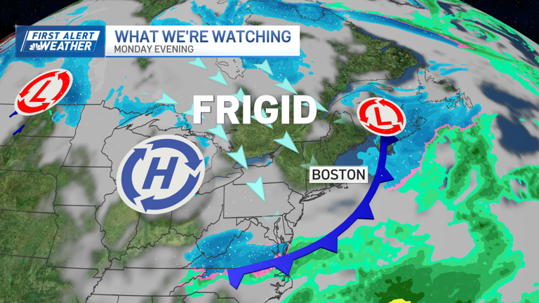 Multiple chances for snow in New England this week thanks to unsettled ...