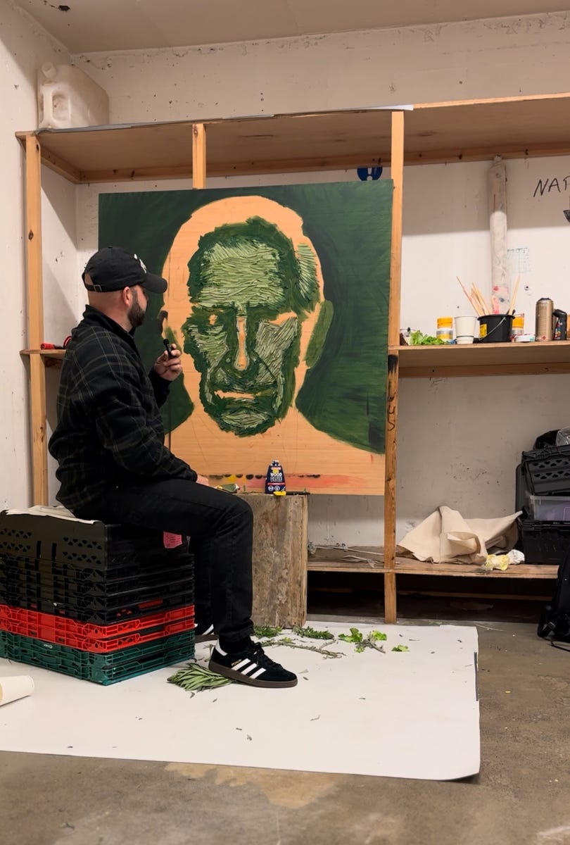 AA1RSLjR How a Dallas artist created a royal portrait for King Charles III using flowers