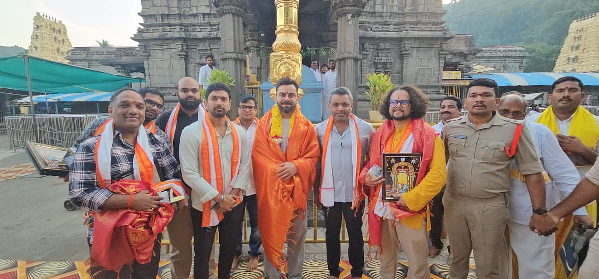 Virat Kohli offers prayers at Simhachalam temple a day after India's ...