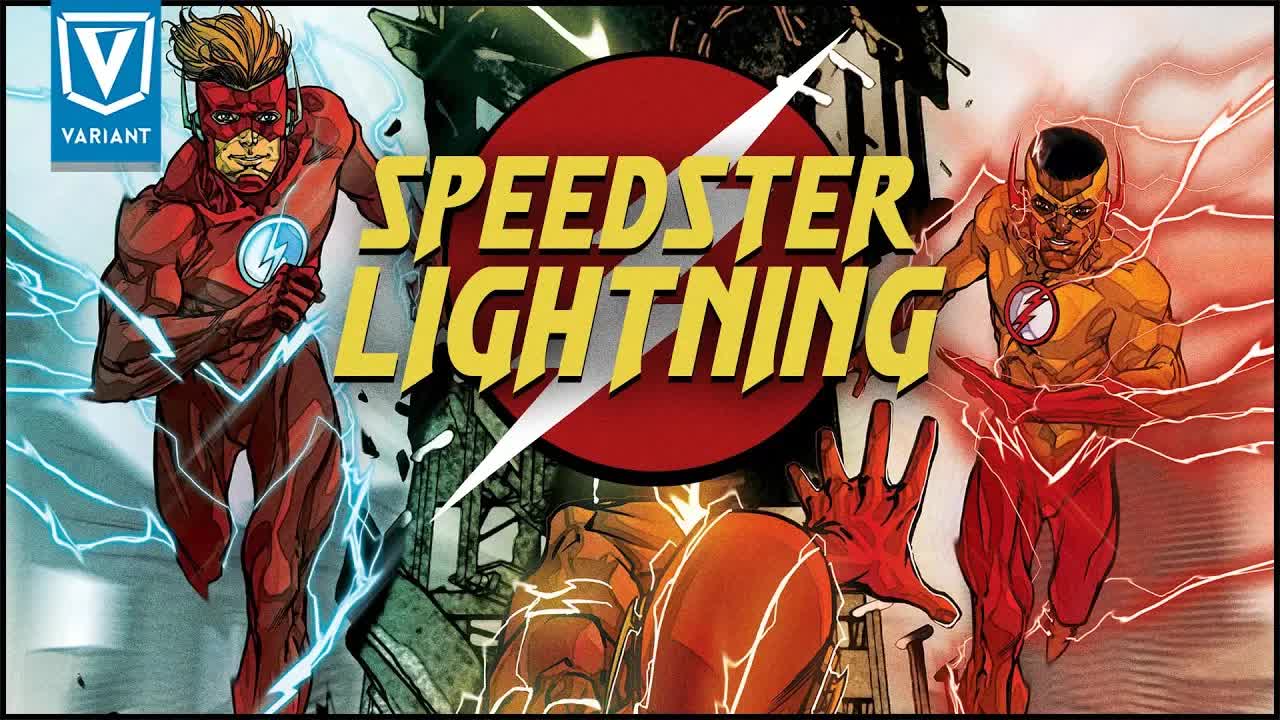 Why speedsters have different lightning colors