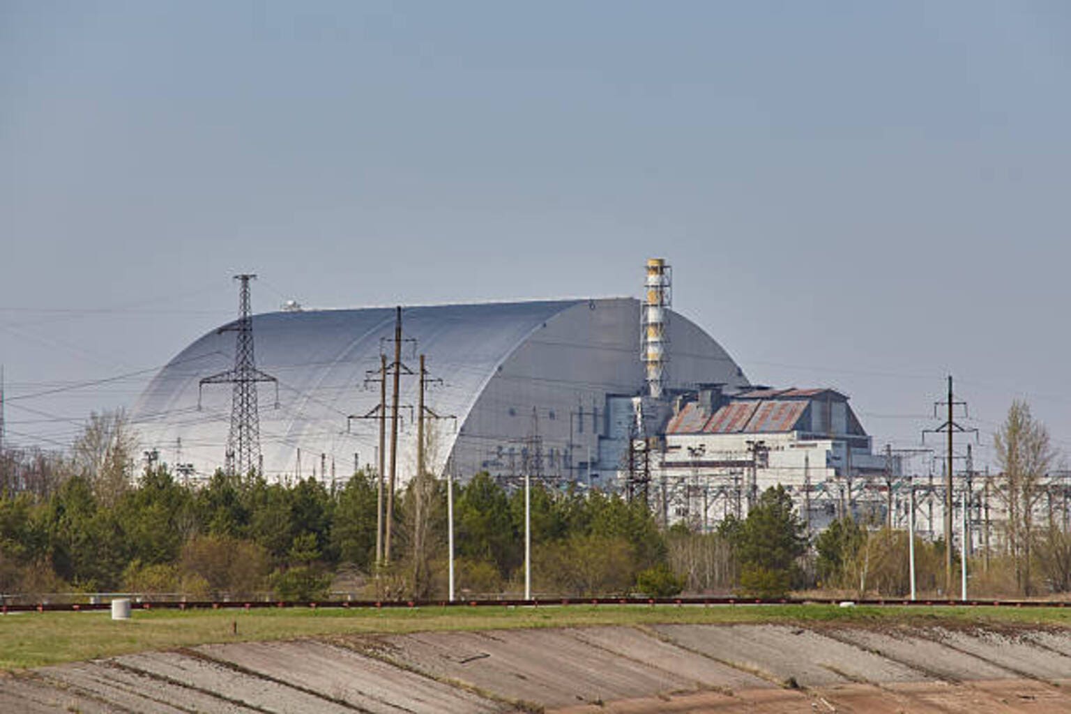 Chernobyl's radiation shield damaged by drone strikes, UN says