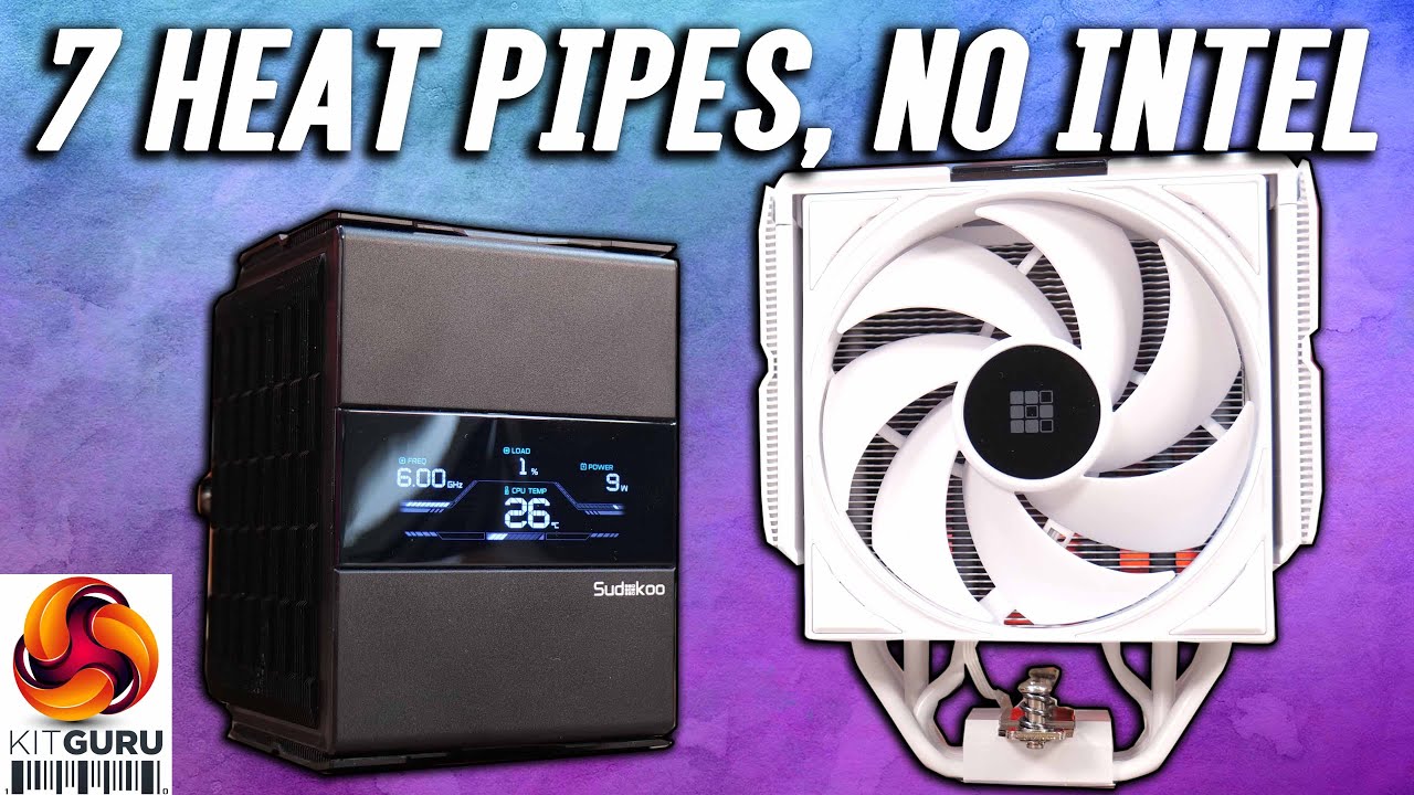 Best air cooler for AMD Ryzen 9800X3D? Sudokoo SK700V review