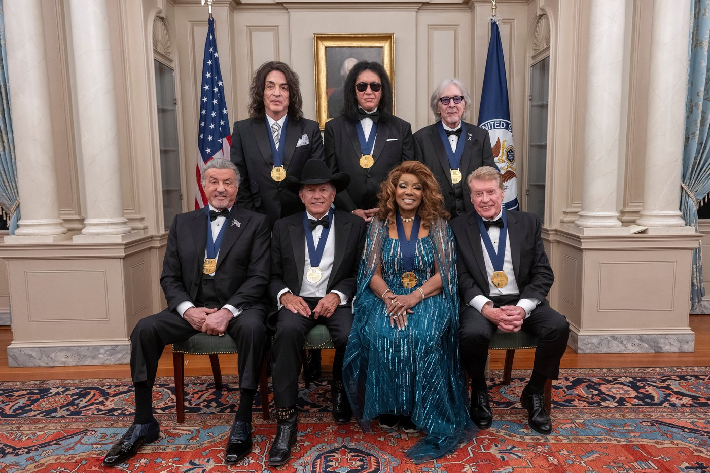 Trump says he's hosting the Kennedy Center Honors recognizing Stallone, Kiss,  Gaynor and others