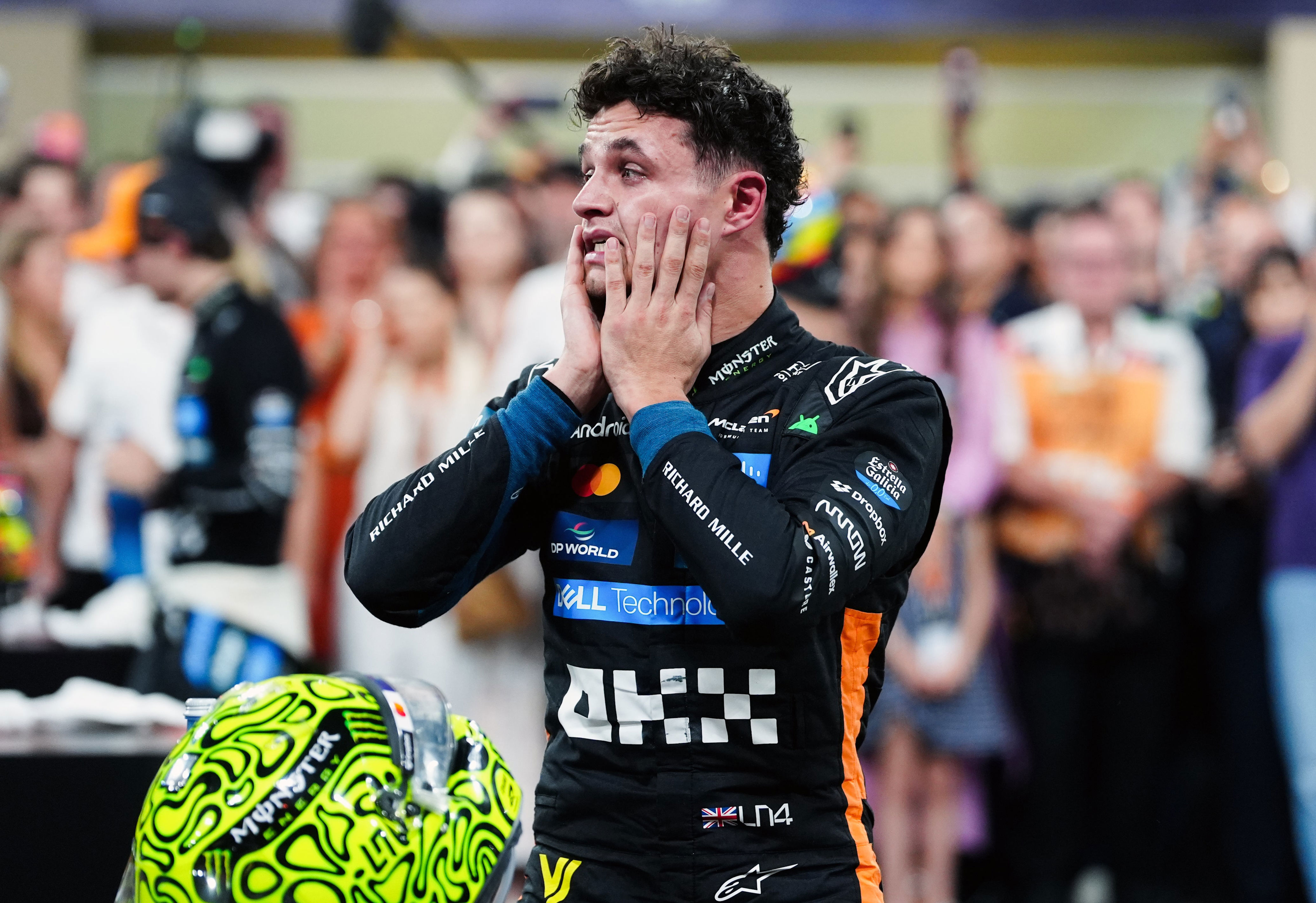 I didn’t think I would cry but I did – emotional Lando Norris clinches ...