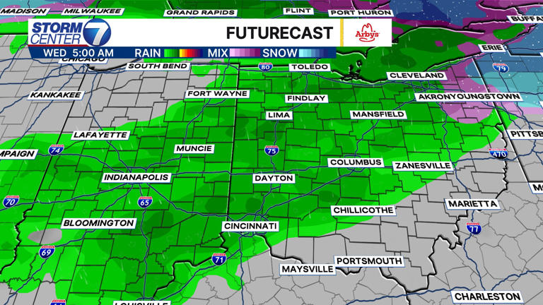 Active week of weather ahead for the Miami Valley