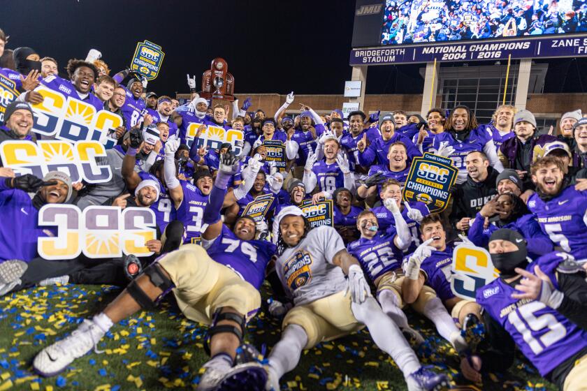 New UCLA coach Bob Chesney #39 s JMU team snags final spot in College