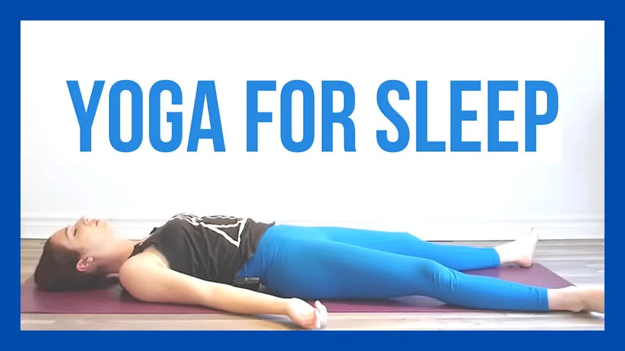 Bedtime yoga stretch - 10 min beginner yoga for good sleep