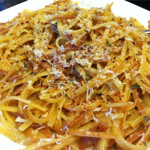 Broken Spaghetti Risotto