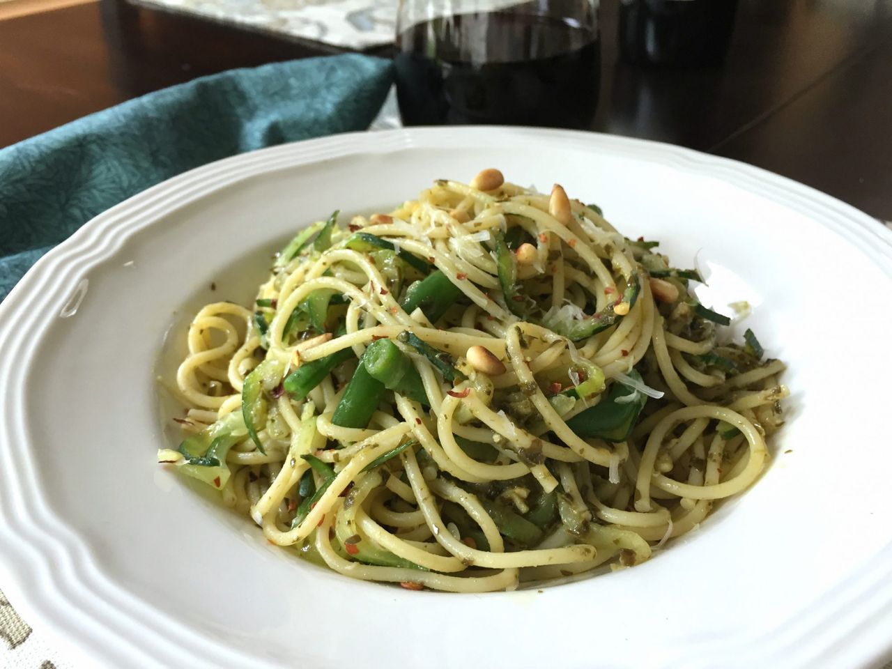 Green Goodness Spaghetti