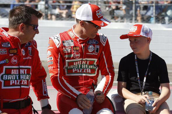 Kevin Harvick notices special traits from son Keelan in history-making win